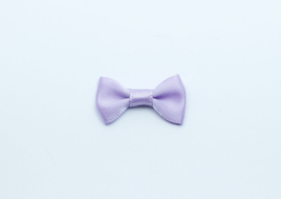Creez avec noeud en tissu orchidée satiné 3cm noeud à l'unité