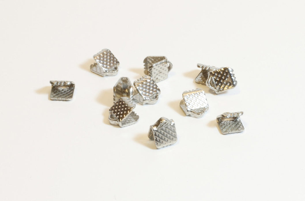 Achat en gros embouts ruban x10 platine 6mm Fermoirs griffe