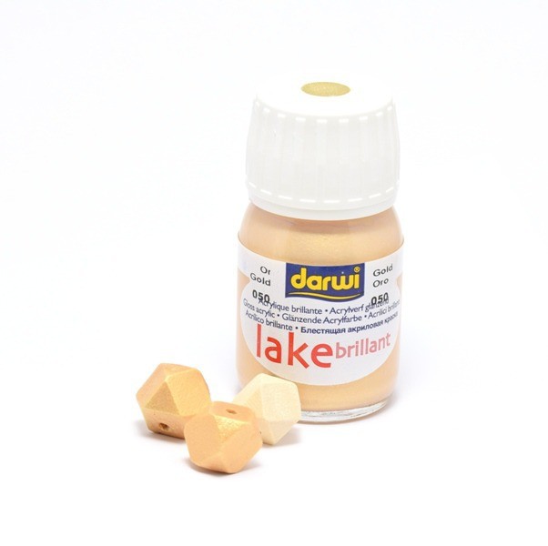 Acheter en gros Peinture acrylique OR pour colorer création DIY en bois, coquillaques, etc...