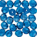 Acheter Perles facettes de bohàÂ¨me capri blue 8mm (25)