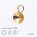 Serti pendentif pour Cristal 1088 SS39 doré (1) - LaMercerieDesCopines