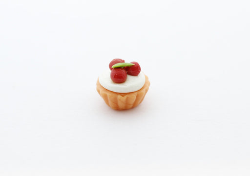 Achat en gros cupcake miniature fimo 1cm orange création gourmande pate polymère