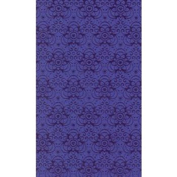 Vente Suédine motif fleurs zodiac 10x21.5cm (1)