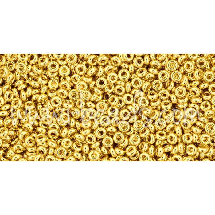 Vente cc712 toho demi round 11/0 metallic gold (5g)