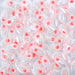 Vente LMA427 Miyuki Long Magatama white pink color lined (10g)