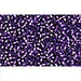 Achat cc2224 perles de rocaille Toho 15/0 silver lined purple (5g)