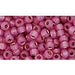 Achat au détail cc2106 perles de rocaille Toho 8/0 silver lined milky hot pink (10g)