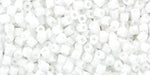 Achat cc41 perles Toho hexagon 2.2mm opaque white (10g)