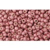Vente ccpf553f perles de rocaille Toho 11/0 matt galvanized pink lilac (10g)