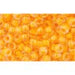 Vente au détail cc801 perles de rocaille Toho 8/0 luminous neon tangerine (10g)