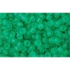 Vente cc72f perles de rocaille Toho 11/0 transparent frosted dark peridot (10g)