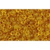 Achat cc2155 perles de rocaille Toho 11/0 transparent chamomile (10g)