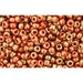 Achat au détail cc1707 perles de rocaille Toho 11/0 gilded marble orange (10g)