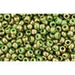 Acheter en gros cc1702 perles de rocaille Toho 11/0 gilded marble green (10g)