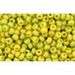 Creez cc1624f perles de rocaille Toho 11/0 opaque frosted pea green soup (10g)
