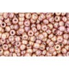 Acheter en gros cc1201 perles de rocaille Toho 11/0 marbled opaque beige/pink (10g)
