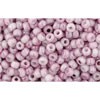 Achat en gros cc1200 perles de rocaille Toho 11/0 marbled opaque white/pink (10g)