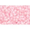 Acheter au détail cc967 perles de rocaille Toho 11/0 crystal/ neon rosaline lined (10g)