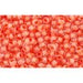 Acheter cc963 perles de rocaille Toho 11/0 crystal/ apricot lined (10g)