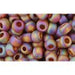Creez avec cc177f perles de rocaille toho 6/0 trans-rainbow frosted smoky topaz (10g)