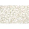 Acheter au détail cc777 perles de rocaille Toho 11/0 rainbow crystal/ cream lined (10g)