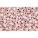 Vente au détail cc741 perles de rocaille Toho 11/0 copper lined alabaster (10g)