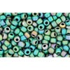Acheter au détail cc710 perles de rocaille Toho 11/0 matt colour aquarius (10g)