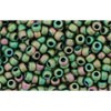 Creez avec cc707 perles de rocaille Toho 11/0 matt colour iris peridot (10g)
