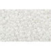 Acheter au détail cc401 perles de rocaille Toho 15/0 opaque rainbow white (5g)