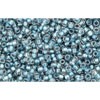 Acheter en gros cc288 perles de rocaille Toho 15/0 inside colour crystal metallic blue lined (5g)
