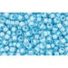 Creez avec cc351 perles de rocaille Toho 11/0 crystal/opaque blue lined (10g)