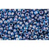 Achat au détail cc294 perles de rocaille Toho 11/0 blue raspberry (10g)