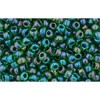 Acheter cc249 perles de rocaille Toho 11/0 inside colour peridot/emerald lined (10g)