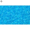 Vente en gros cc3 perles de rocaille Toho 11/0 transparent aquamarine (10g)