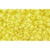 Achat cc175f perles de rocaille Toho 11/0 transparent rainbow frosted lemon (10g)