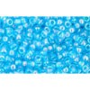 Achat en gros cc163 perles de rocaille Toho 11/0 transparent rainbow aquamarine (10g)