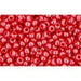 Creez cc125 perles de rocaille Toho 11/0 opaque lustered cherry (10g)