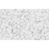 Vente en gros cc41 perles de rocaille Toho 15/0 opaque white (5g)