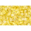 Acheter au détail cc192 perles Toho triangle 2.2mm crystal yellow lined (10g)
