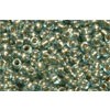 Achat en gros cc990 perles de rocaille Toho 11/0 gold lined aqua (10g)