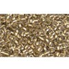 Creez avec cc262 perles de rocaille Toho 11/0 inside colour crystal/gold lined (10g)