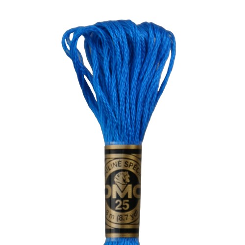 Acheter Fil à broder DMC mouliné spécial coton 8m bleu 995 (1)