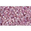 Acheter en gros cc166 perles de rocaille Toho 11/0 transparent rainbow light amethyst (10g)