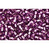 Achat cc2219 perles de rocaille 2.2mm silver lined light grape (10g)