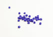 Vente en gros Lot de 15g perles rondes en verre Bleu 4x3,5mm