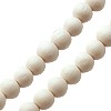 Acheter Perles rondes en bois blanc sur fil 8mm (1)