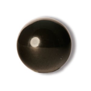 Perles monter Cristal 5818 crystal mystic black pearl 6mm (4) - LaMercerieDesCopines