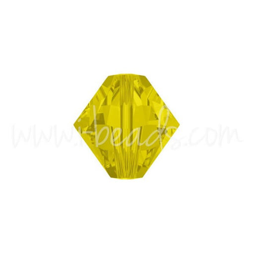 Achat au détail Perles 5328 Cristal xilion bicone yellow opal 3mm (40)