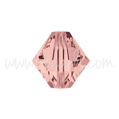 Vente en gros Perles Cristal 5328 Xilion bicone blush rose 4mm (40)