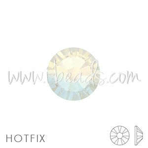 Strass Cristal 2078 hot fix white opal SS12-3mm (80) - LaMercerieDesCopines